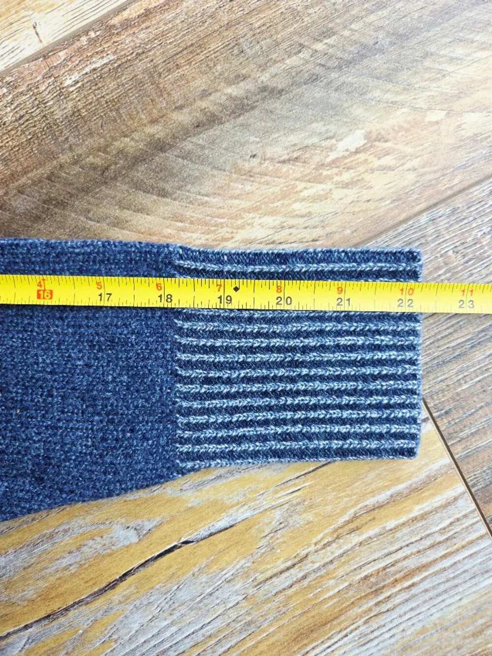 NEW Allbirds $145 The Cardi Ironbark Merino Wool V-Neck Cardigan Blue